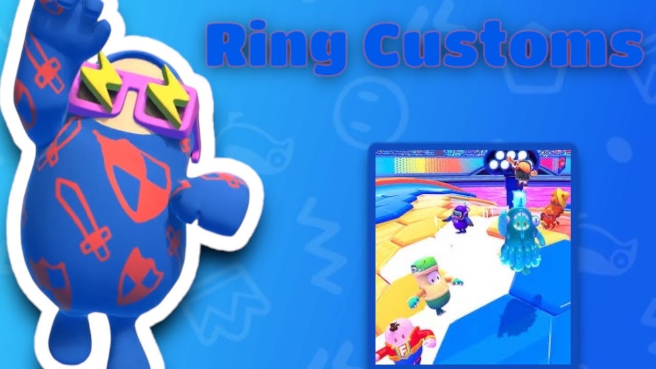 Fall Guys Ring Only Customs!! - YouTube