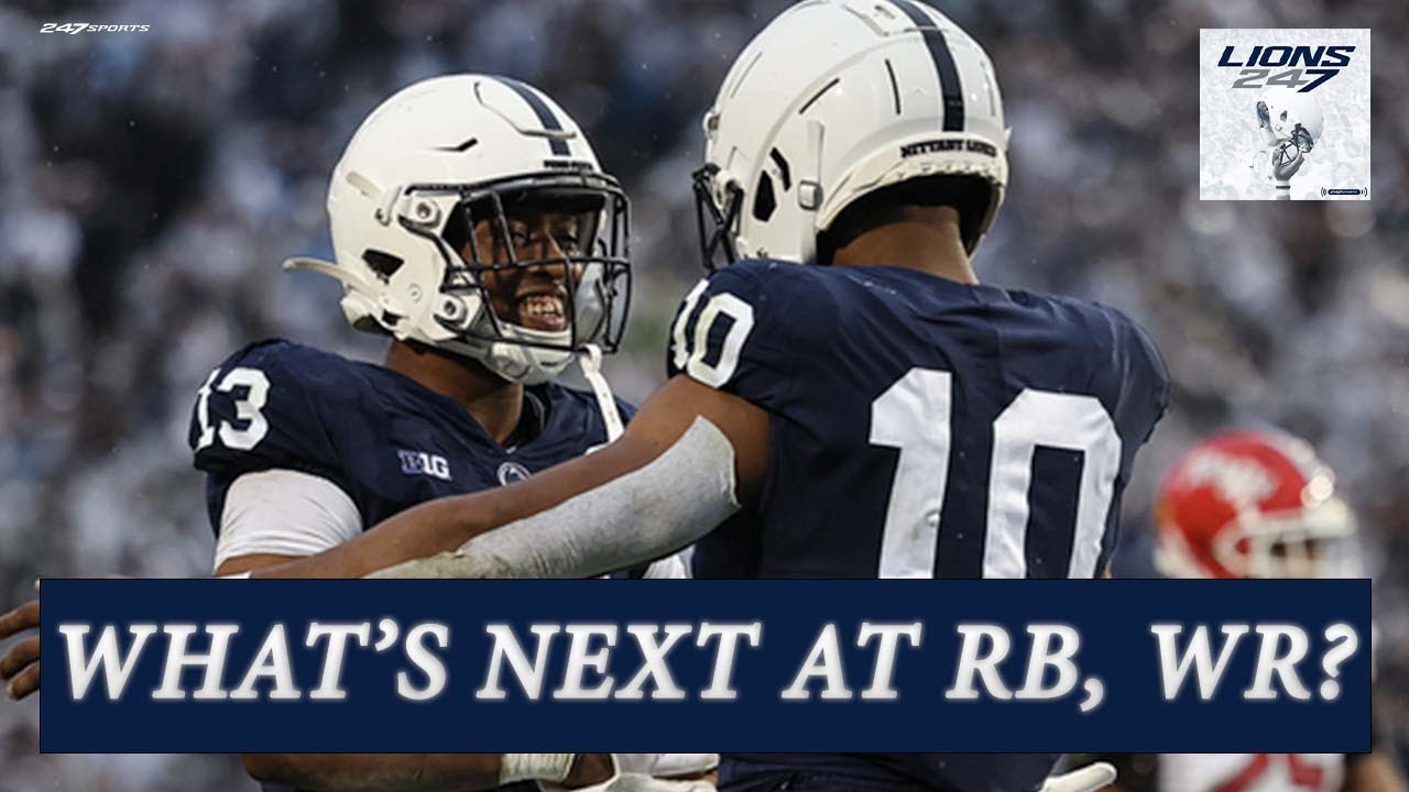 Penn State's updated outlook at running back and receiver; three Lions who carry momentum on offense