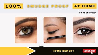 100% Smudge proof Eyeliner at Home | Herbal Eyeliner #homeremedies #eyemakeup #beauty #eyeliner