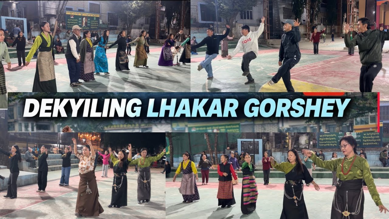 Dekyiling Lhakar Gorshey, 11th feb. 2026 #tibetanvlogger #lhakargorshey #tibetandance 