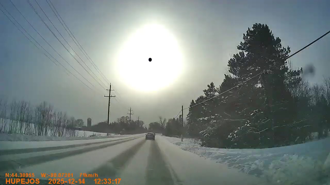 Clearview, Ontario Road Trip: Driving Through a SNOWY Winter Wonderland!