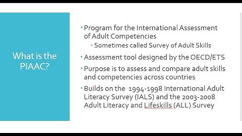 PIAAC Data Discovery Session