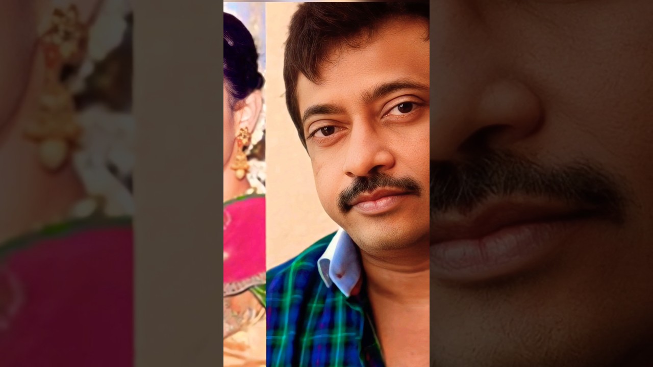 Ram Gopal ❤️ Varma family wife and daughter rare pic's half saree function 