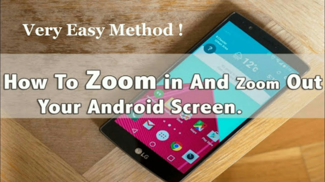 How To Zoom in & Zoom Out In Android Screen!By Tech Trick YouTube