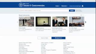 Controversial Issues Databases