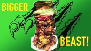 UNDEFEATED Biggest Beast Challenge w/ @JoelHansen @ The Cannibal Cafe in Vancouver BC Man Vs Food