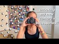 unboxing my new camera & accessories!! -canon eos m50-