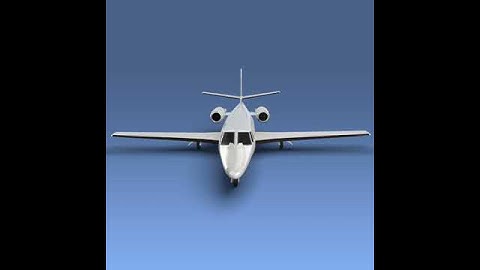3D Model of Cessna Citation xls+ business jet Review