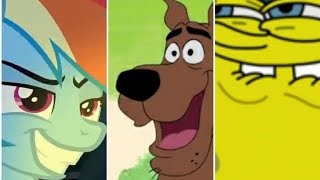1 second from 10 tv animated shows **read description**