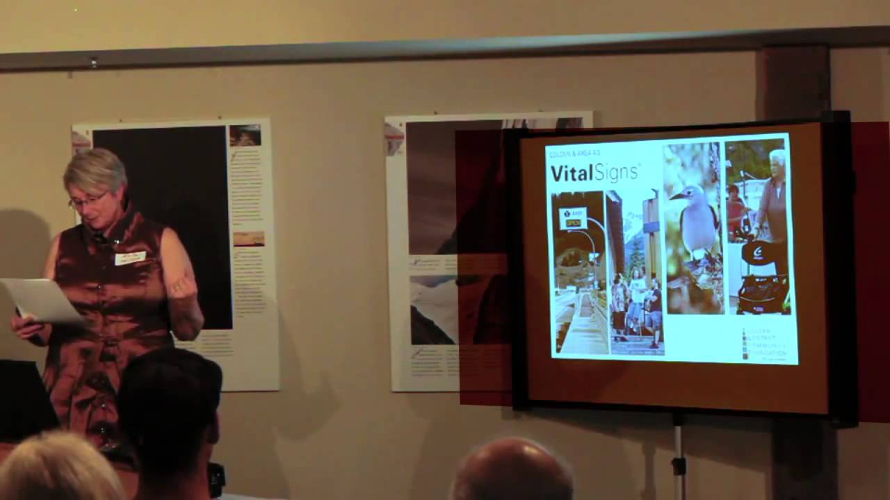 Local Intelligence Gathering - Golden, BC:  Nola Milum's  "Vital Signs  Working Together"