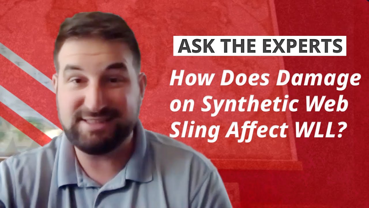 How Does Damage on Synthetic  Sling Affect WLL? YouTube