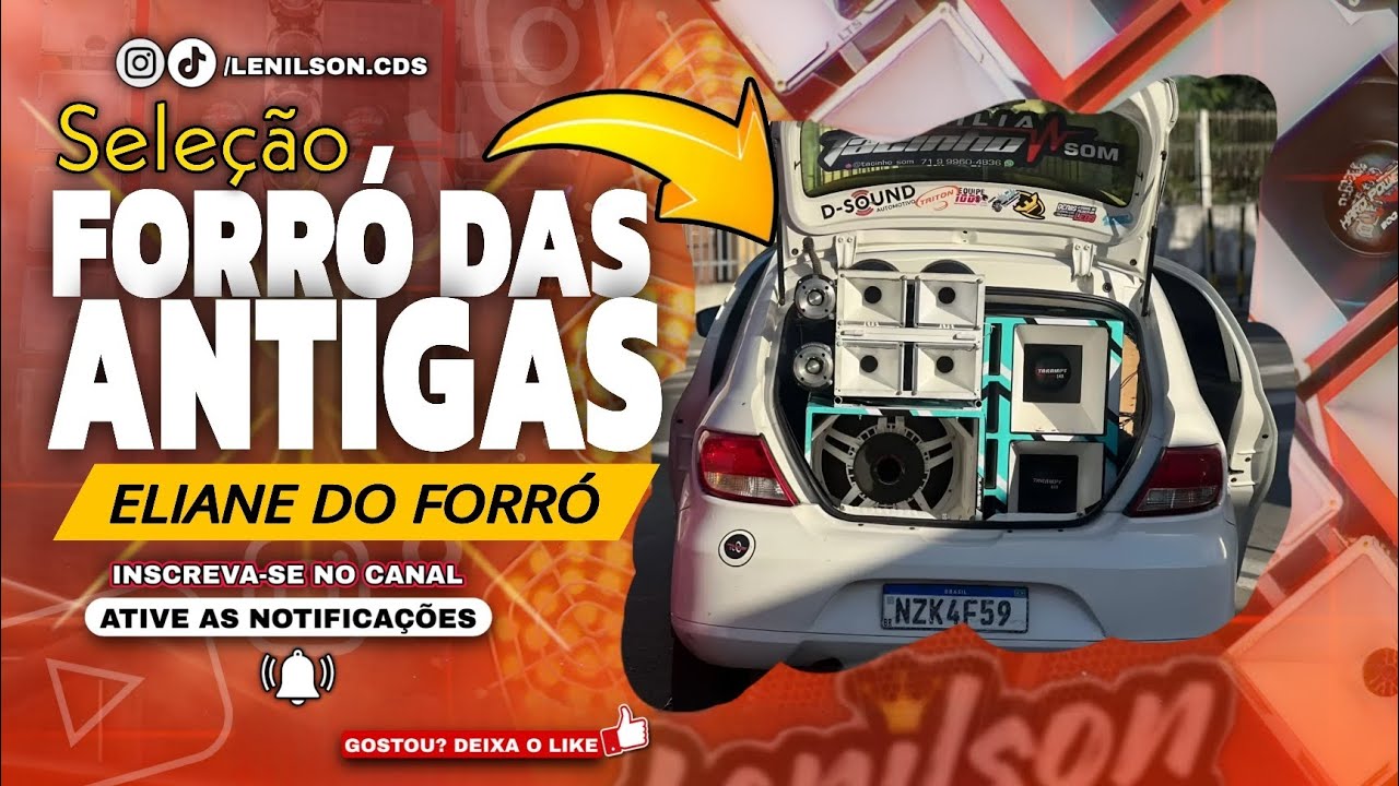 FORRÓ DAS ANTIGAS - ELIANE DO FORRÓ _SELEÇÃO PRA PAREDÃO 