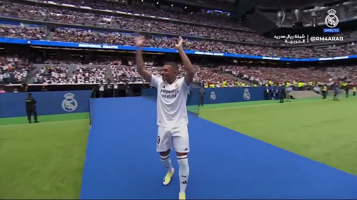 MBAPPE’ enters Santiago Bernabeu for the first time as new REAL MADRID player!