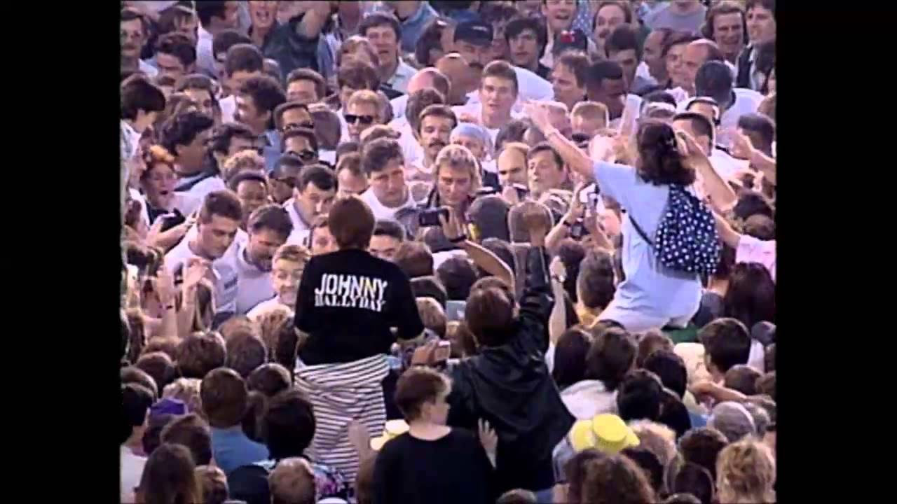 Johnny Hallyday   Entre en scne Parc des Princes 1993