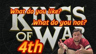 Kings of War 4th Edition | What do you like and not like? | #manticgames 