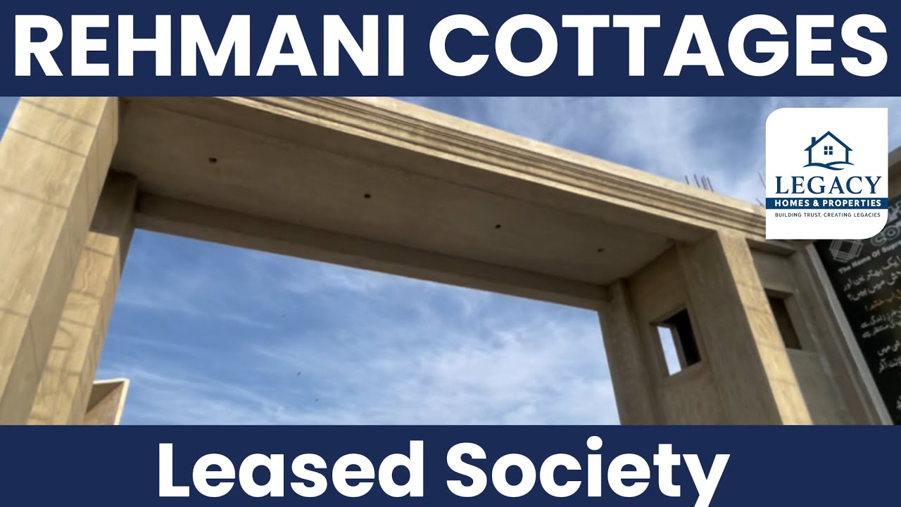 Leased Society | Rehmani Cottages | Installment Plan 