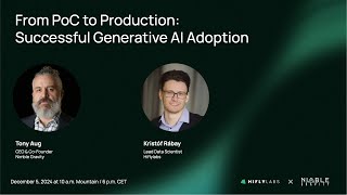 Webinar on Successful Generative AI Adoption - From PoC to Production
