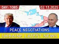 13 Feb: Trump and Putin Launch Peace Talks | Russia vs Ukraine War News and Map Update Today