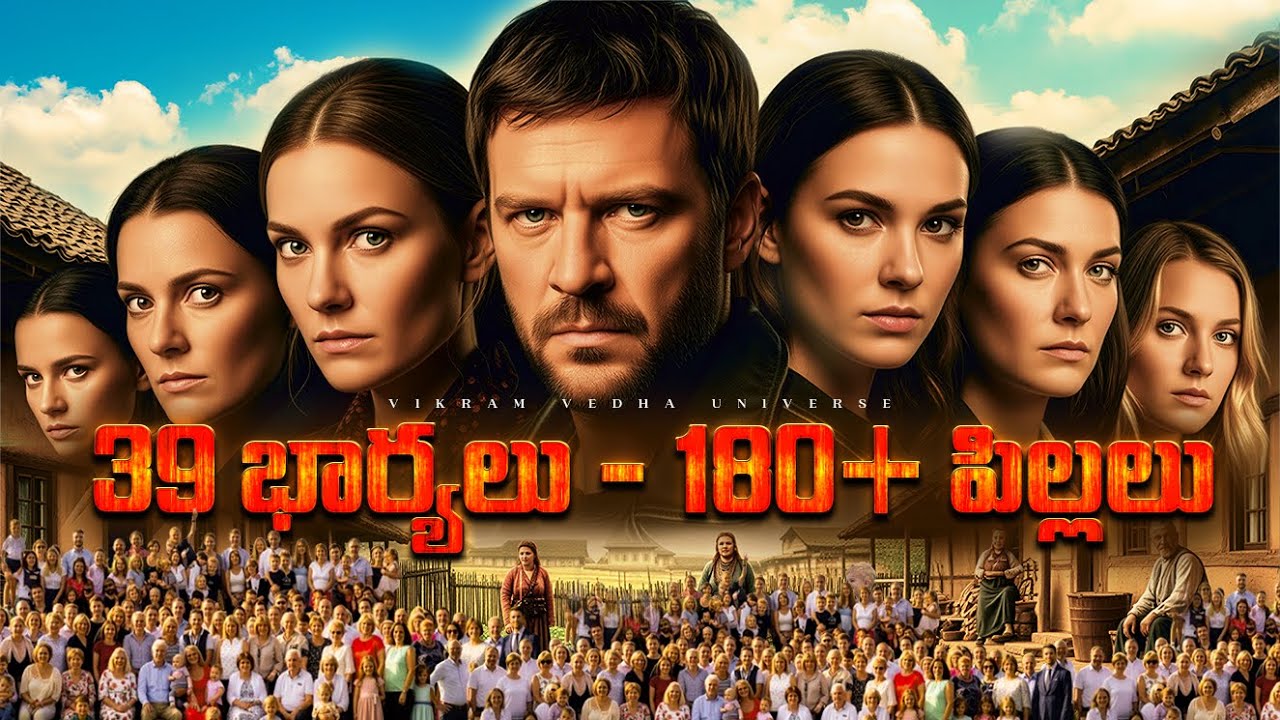 🔰39 మంది భార్యలు -180 మంది పిల్లలు - 400 మంది కుటుంబ సభ్యులు🔰VIKRAM VEDHA UNIVERSE