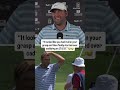 Scottie was on 59 watch and Ted Scott started "over caddying" 😭 #shorts #golf #pgatour