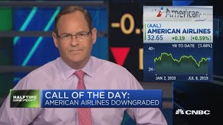 American Airlines downgraded