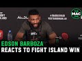 Edson Barboza wins on Fight Island: “Please UFC, give me a fight as soon as possible. I love my job”