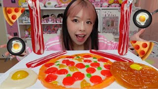 SHOCKING] I found a ridiculously huge pizza gummy, and things got