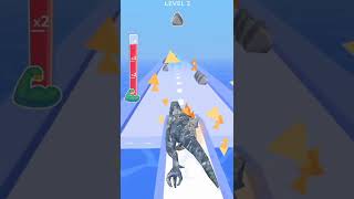 DINO EVOLUTION RUN 3D🦕🦖gameplay walkthrough android,ios level 3#jurassicworldevolution