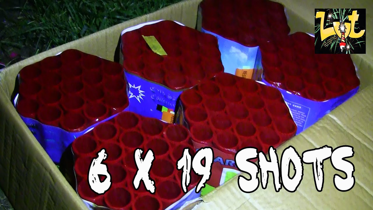 Old Newskool Assortiment 6 x 19 shots Doorgelont Loots