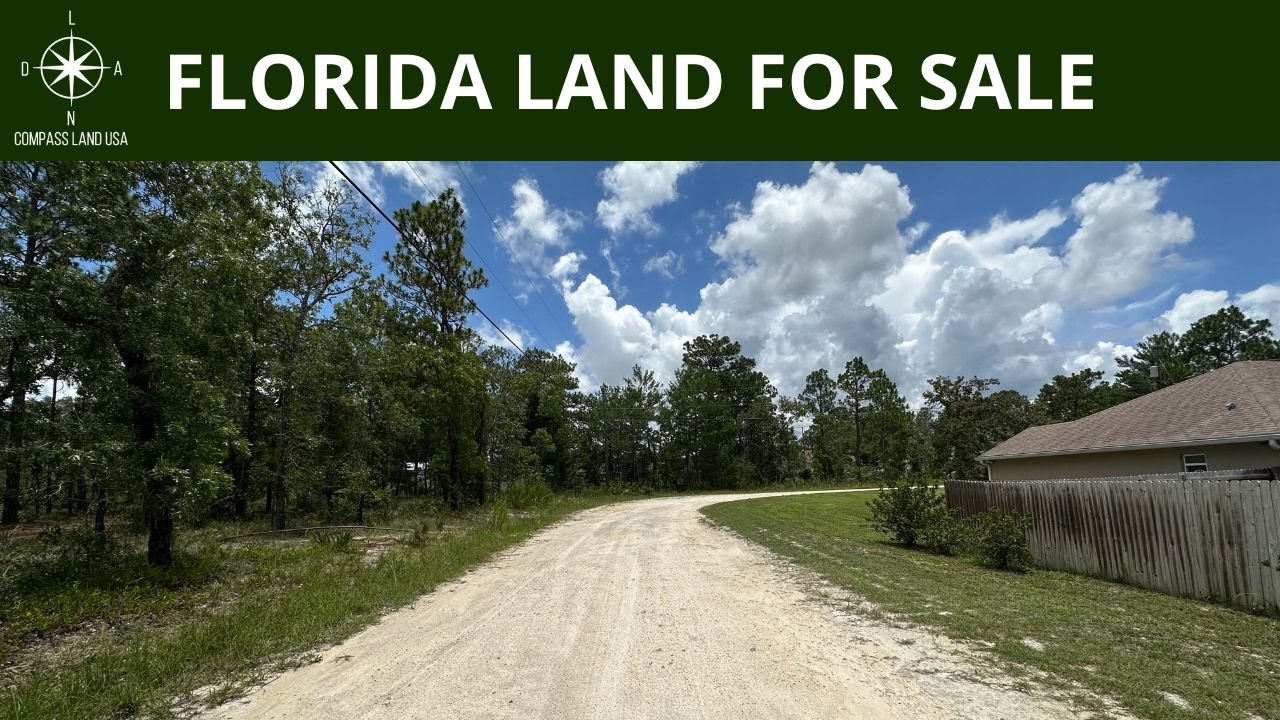 1.26 Acres – With Power & Gravel Road Access! In Brooksville, Hernando County FL