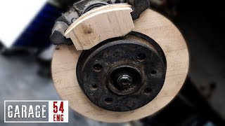 FULL wooden brake kit (pads and rotors) – will it work?