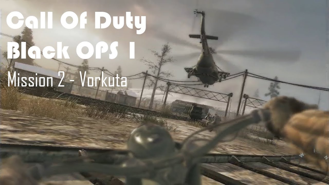 Cod Black Ops Vorkuta ( Mission 2 ) Gameplay Mouse & Keyboard YouTube