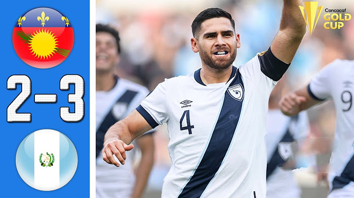 Guadeloupe vs Guatemala 2-3 Resumen Y Goles COMPLETO 🔥 Copa Oro CONCACAF 2025 🏆