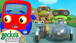 Motorcycle Madness | Baby Truck | Gecko's Garage | Kids Songs