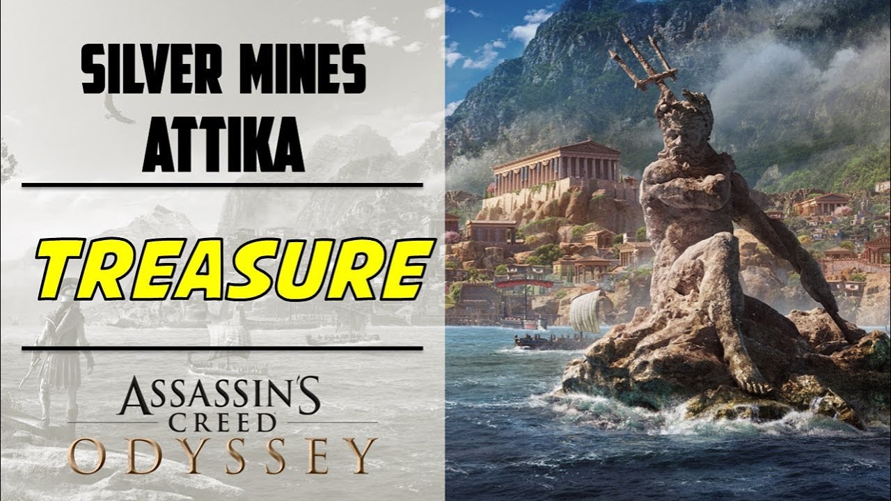Silver Mine, | & Loot Treasure Location | ASSASSIN'S CREED ODYSSEY -