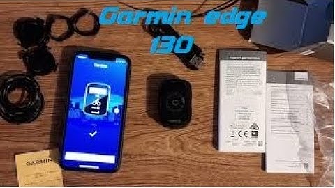 Garmin edge 130 (Quick Unboxing & Start up)