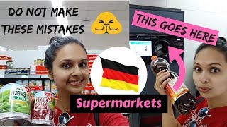 German Supermarkets: 4 Mistakes to avoid | Grocery shopping in Germany | Video Guide
