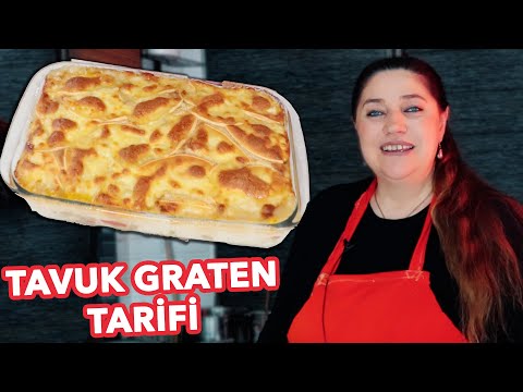 TAVUKLU GRATEN TARİFİ | Şerife'den Tarifler