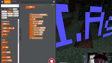 Minecraft and Tynker: Automining