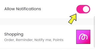 how to customise notification to setting maccaron shopping app | maccaron app notification on Karen screenshot 5