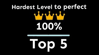 Rolling Sky - Hardest level to perfect ( Top 5 )
