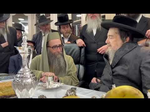 פולע ווידעא: באזוך פון המקובל רבי יאשיהו פינטו שליט"א ביי כ"ק הגה"צ רבי יעקב מאיר שעכטער שליט"א