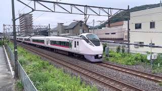 【約116.4km/h】8M 常磐線特急ひたち8号 通過 (K19編成)