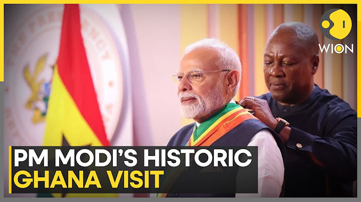 PM Modi's Historic Ghana Visit: Trade Doubled, UPI, 4 MoUs Signed | WION