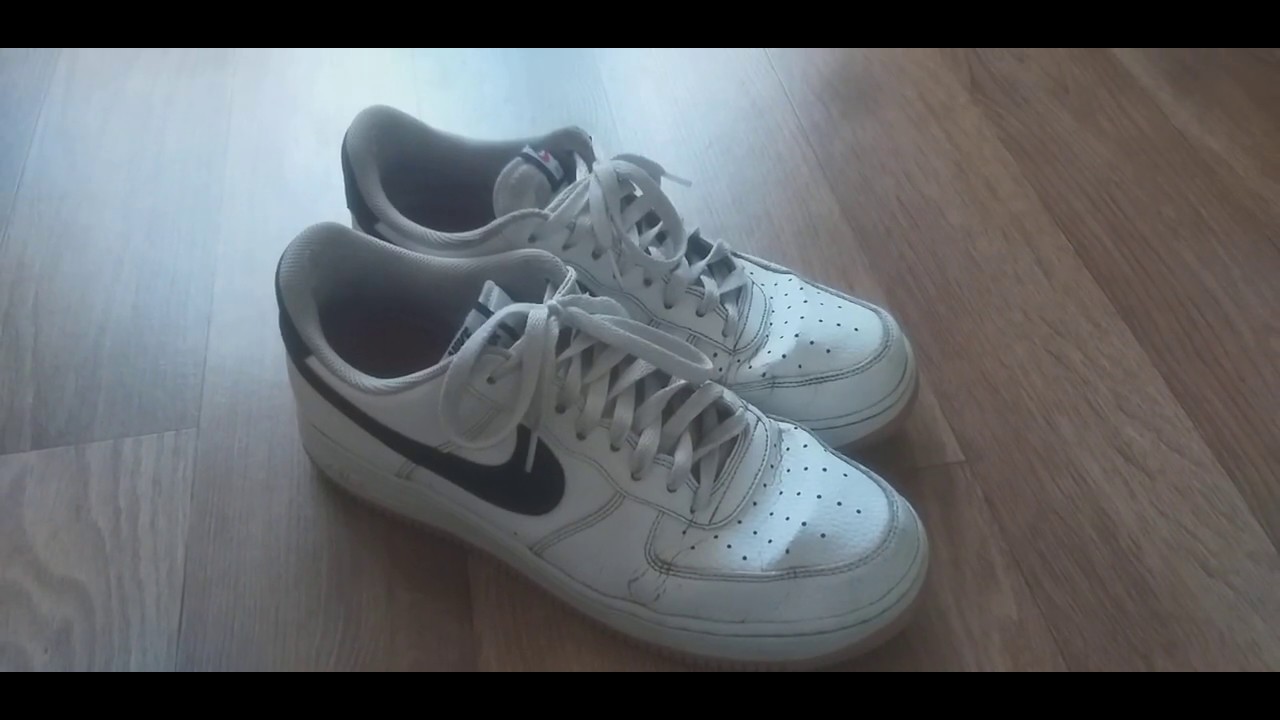 NIKE AIR FORCE 1 спустя полгода эксплуатации