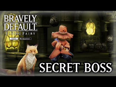 Secret Boss Adventurer Fight - BRAVELY DEFAULT HD Remaster.