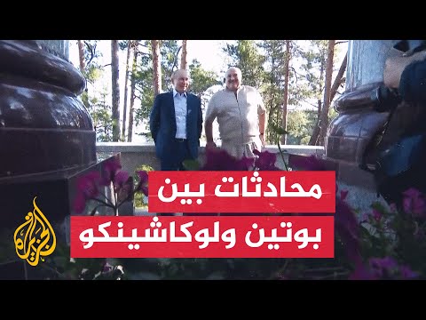 بوتين ولوكاشينكو يعقدان محادثات غير رسمية شمال سان بطرسبرغ في روسيا