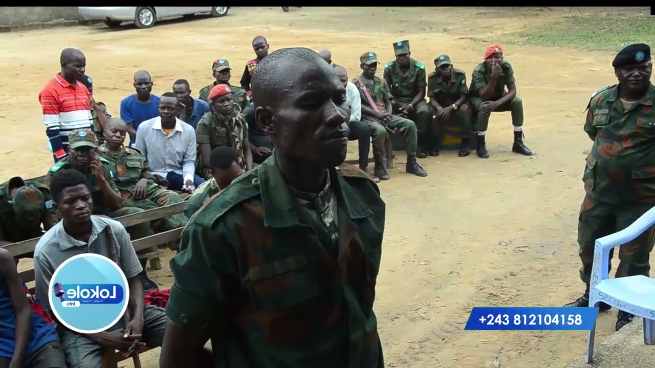 TRIBUNAL MILITAIRE DE GARNISON BDD BAG,MAI NDOMBE BA PESI MILITAIRE JOËL ETUMBU YA 20 ANS DE PRISON