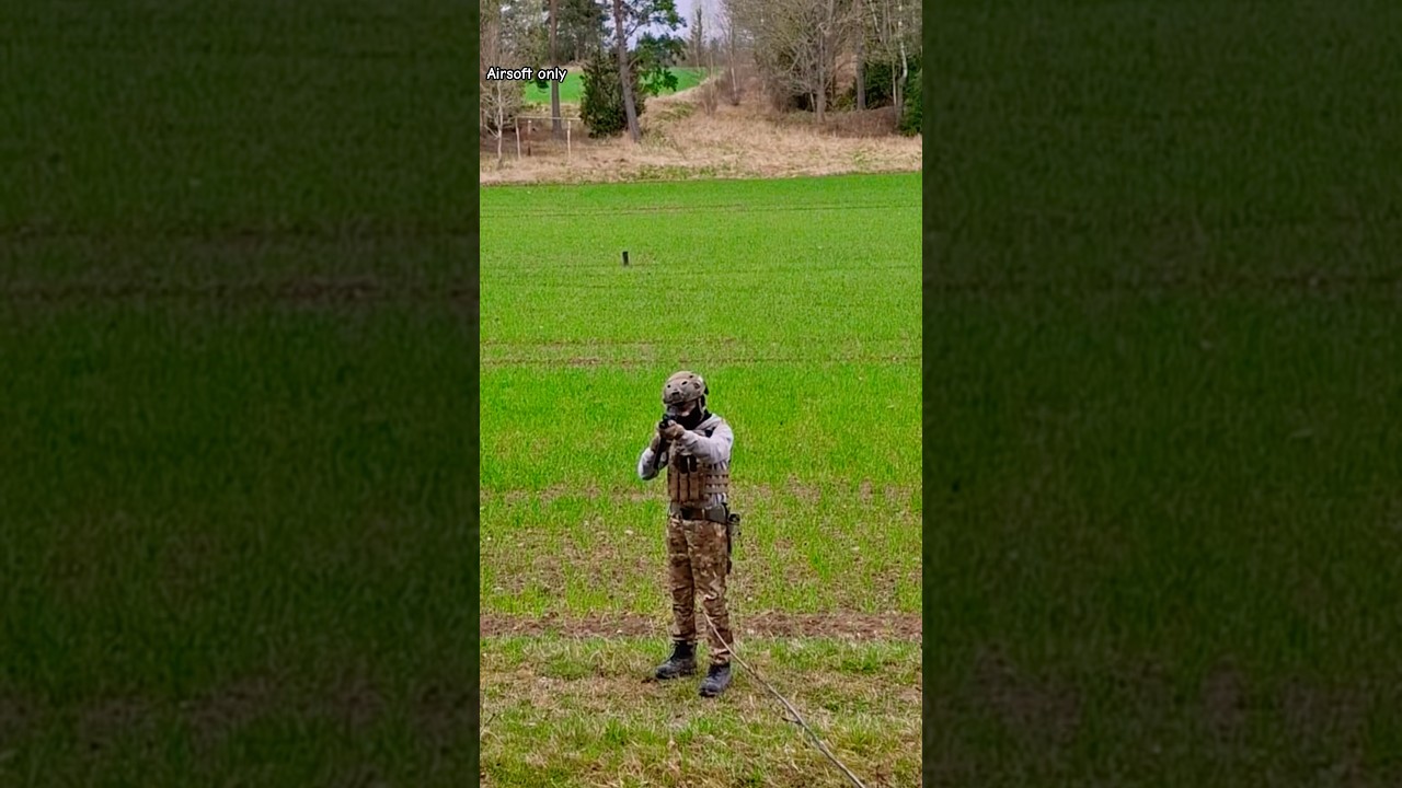 Not real guns🍠 airsoft full auto sound 