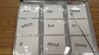 Ms. Billa's Sight Word List Binder (Level 1)